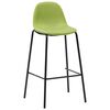 vidaXL Ensemble de bar 5 pcs Tissu Vert