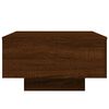 vidaXL Table basse ch&ecirc;ne marron 55x55x31 cm bois d'ing&eacute;nierie