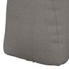 vidaXL Coussin de Dos Taupe 60 x 24 x 50 cm tissu