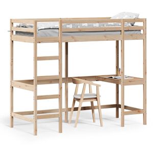 vidaXL Lit superpos&eacute; sans matelas 75x190 cm bois de pin massif
