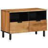 vidaXL Meuble TV 70x33x46 cm en bois massif d'acacia