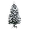 vidaXL Sapin de No&euml;l artificiel articul&eacute; 150 LED et boules 150 cm