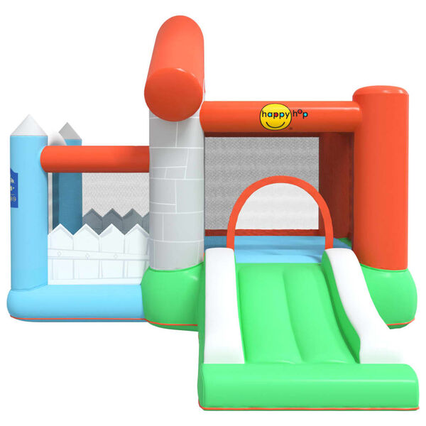 Happy Hop Château gonflable avec toboggan 272x257x220 cm PVC