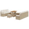 vidaXL Ensemble de canap&eacute; de jardin 10 pc 9-Nombre de places