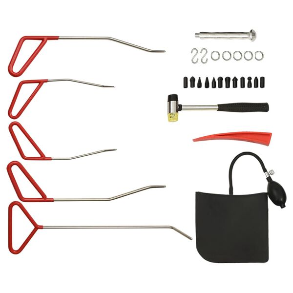 vidaXL Kit de d&eacute;bosselage sans peinture 27 pcs