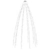 vidaXL Guirlande lumineuse d'arbre de No&euml;l 250 LED Blanc froid 250 cm