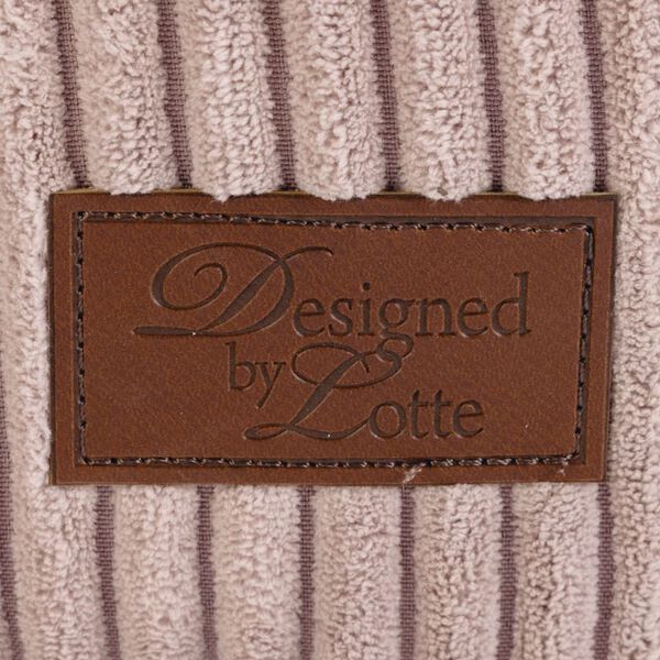 Designed by Lotte Lit nervur&eacute; pour chat Rose 50x17 cm