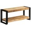 vidaXL Meuble TV 90x30x40 cm Bois de manguier massif