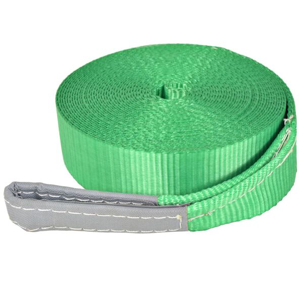 vidaXL Corde lâche pour slackline 15 m x 50 mm 150 kg Vert