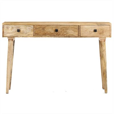 vidaXL Table console 115x35x76 cm Bois de manguier massif