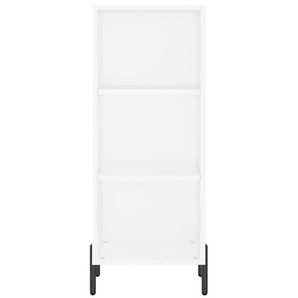 vidaXL Buffet blanc 34,5x32,5x90 cm bois d'ing&eacute;nierie