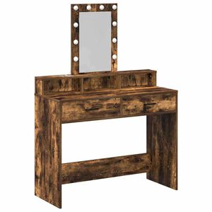 vidaXL Table de Toilette Marron 100 x 41 x 140 cm Bois d'ing&eacute;nierie