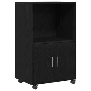 vidaXL Armoire Ch&ecirc;ne noir 55 x 40 x 82 cm