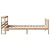 vidaXL Cadre de lit sans matelas 90x190 cm bois de pin massif