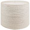 vidaXL Corde en Jute 60 mm 100 m Blanc Jute 100% Tossa