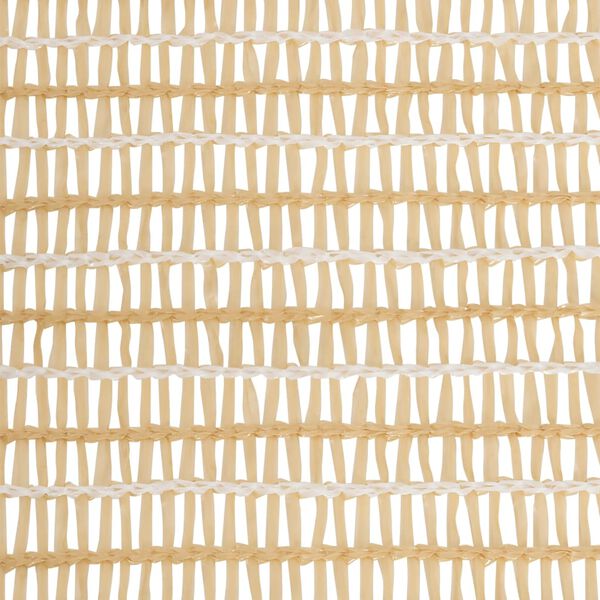 vidaXL Filet brise-vue Beige 1x10 m PEHD 75 g/m&sup2;