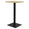 vidaXL Table de bistro Couleur ch&ecirc;ne 60x60x107 cm