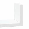 vidaXL &Eacute;tag&egrave;res murales 3 pcs blanc bois d'ing&eacute;nierie