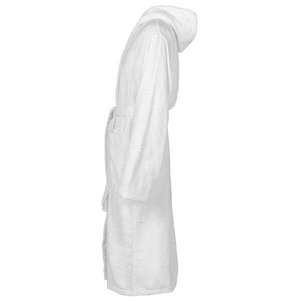 vidaXL Peignoir KINN Blanc XXXL Coton
