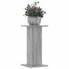 vidaXL Supports pour plantes 2 pcs sonoma gris bois d'ing&eacute;nierie