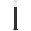 vidaXL Borne lumineuse 80 cm noire IP44