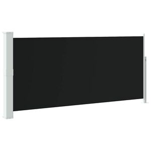 vidaXL Auvent lat&eacute;ral r&eacute;tractable 140 x 300 cm Noir