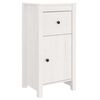 vidaXL Buffet blanc 40x35x80 cm bois massif de pin