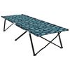 vidaXL Lit de camping pliant Feuille 2 pcs Foret 206 x 76 x 74 cm