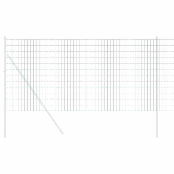 vidaXL Clôture Euro Vert 1.4 x 10 m Fer revêtu de PVC