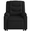 vidaXL Fauteuil inclinable &eacute;lectrique noir tissu