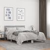 vidaXL Cadre de lit sans matelas sonoma gris 140x200 cm