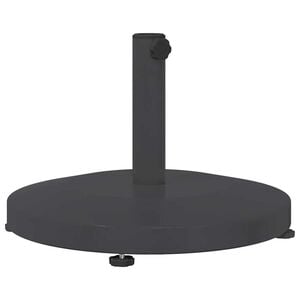 vidaXL Pied de parasol Gris fonc&eacute; 48 x 48 x 32 cm