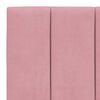 vidaXL Cadre de lit sans matelas Hanko rose 100x200 cm velours