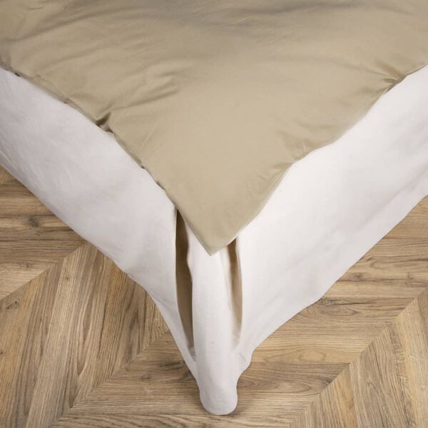 Venture Home Ensemble de lit Joar 200x150 cm Coton Sable