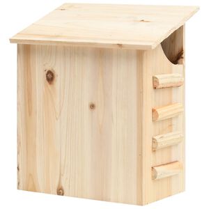 vidaXL Maison pou chauve-souris Bois de sapin massif 30x20x38 cm