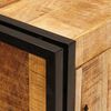 vidaXL Cabinet de chevet Marron Bois de mangue brut massif