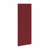 vidaXL Store pliss&eacute; rouge bordeaux 75x200 cm largeur du tissu 74,4 cm