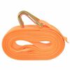 vidaXL Sangle d&rsquo;arrimage &agrave; cliquet 4 pcs 0,4 tonne 6 m x 25 mm Orange