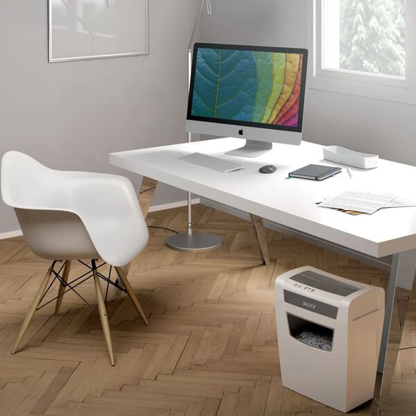Leitz D&eacute;chiqueteuse de papier CrossCut IQ Home Office P4