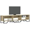 vidaXL Meuble TV ch&ecirc;ne sonoma 180x34x41 cm bois d'ing&eacute;nierie