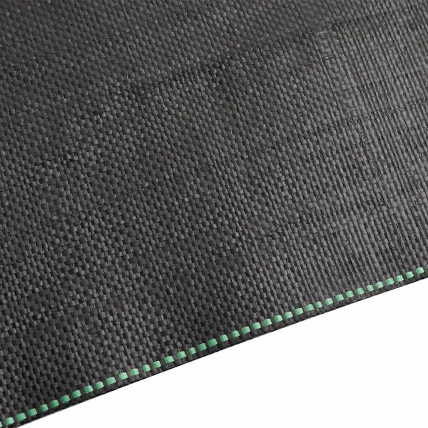 vidaXL Membrane anti-mauvaises herbes noir 2x10 m PP
