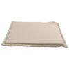 vidaXL Coussins de siège de jardin lot de 2 taupe 45x45x2 cm carré