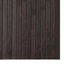 vidaXL Tapis rectangulaire marron fonc&eacute; 60x500 cm bambou
