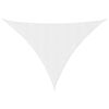 vidaXL Voile d'ombrage blanc 7x5x5 m 100 % polyester oxford