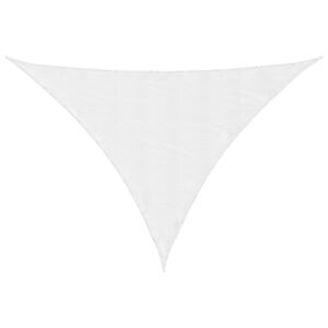 vidaXL Voile d'ombrage blanc 7x5x5 m 100 % polyester oxford