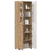 vidaXL Haut Armoire Ch&ecirc;ne artisanal 60 x 35 x 182 cm Bois d'ing&eacute;nierie