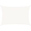 vidaXL Voile d'ombrage 160 g/m&sup2; Blanc 4x5 m PEHD