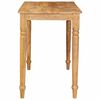 vidaXL Table basse Marron 100 x 55 x 77 cm bois de manguier massif
