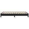 vidaXL Cadre de lit sans matelas noir 120x190 cm similicuir