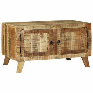 vidaXL Table basse Marron 80 x 54 x 45 cm Bois de mangue massif